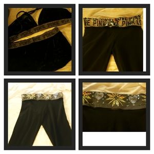 Victoria secret pink yoga pants.